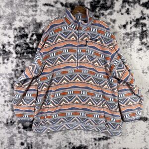 Southern Marsh Pullover Mens Size Extra Large Aztec Southwestern Chest Zip